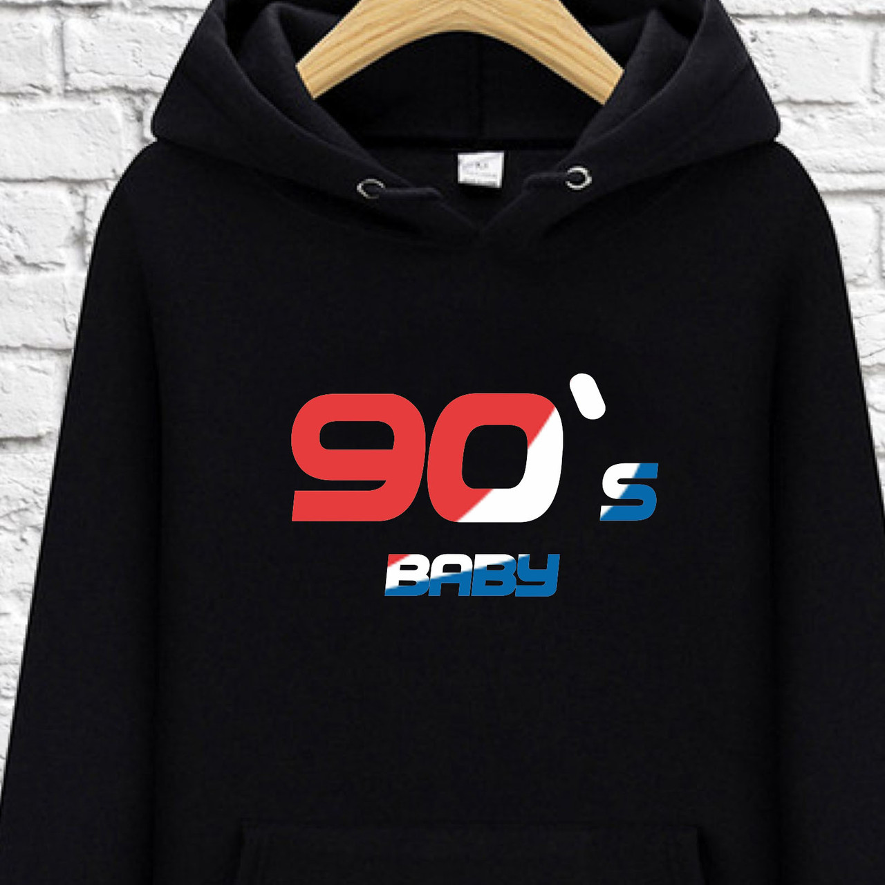 

Худи с принтом "90s baby, Худи с принтом "90s baby" XL