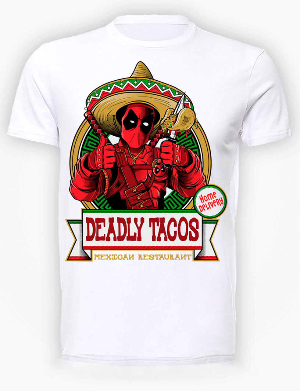 

Футболка GeekLand Дэдпул Deadpool deathly tacos DP.01.059 (FU21DP.01.059/man-XXL)
