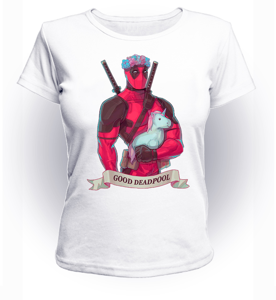 

Футболка GeekLand Deadpool Дэдпул Good Deadpool DP.01.022 (FU21DP.01.022/girl-116)