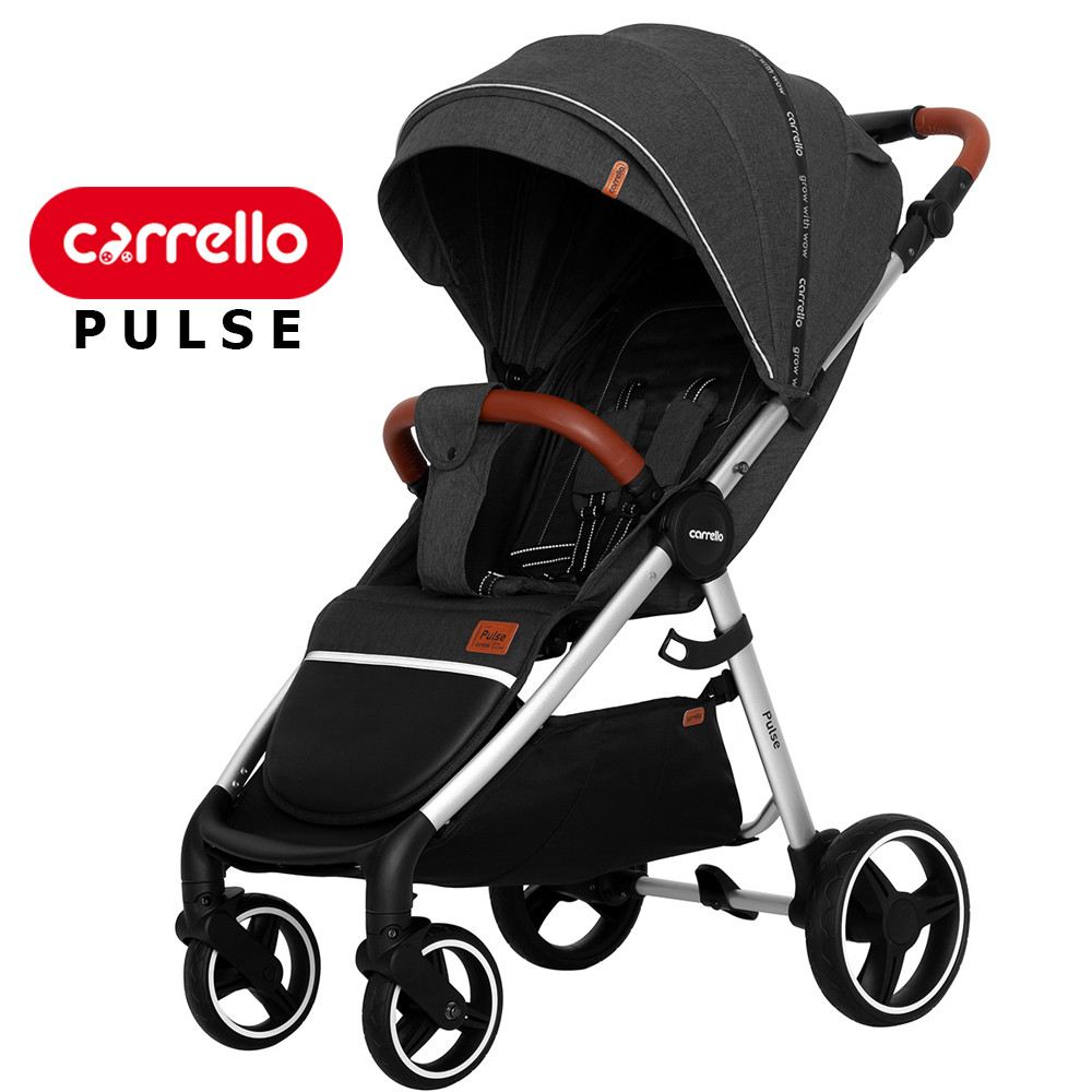 

Детская прогулочная коляска CARRELLO Pulse CRL-5507 Truffle Black Черный (CRL-5507 Truffle Black)