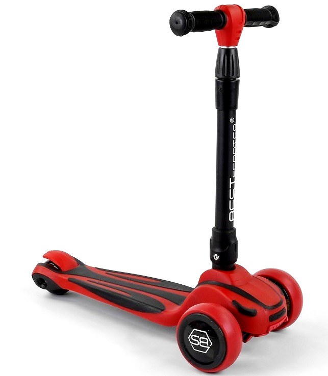 

Самокат трехколесный Best Scooter MAXI S-5896 складной Красный (gr_017304)