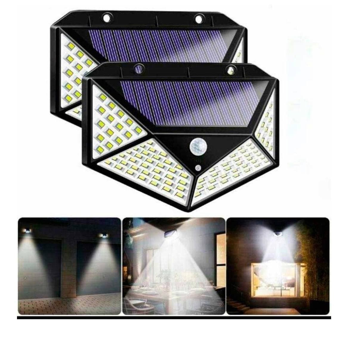 

Комплект уличных фонарей Led Solar Motion на солнечной батарее с датчиком движения (2шт), Уличный фонарь