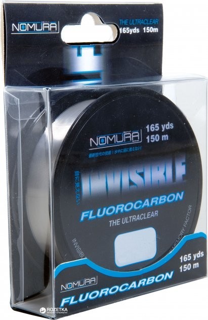 

Флюорокарбон Nomura INVISIBLE 150м(165yds) 0.20мм 8.5кг