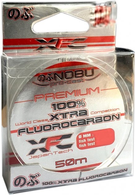 

Флюорокарбон Lineaeffe FF NOBU XFC 0.145мм 50м. FishTest-2,2кг (прозрач.)