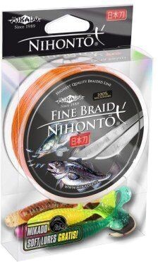 

Шнур Mikado Nihonto Fine Braid 150м 0,08мм 4,95кг orange