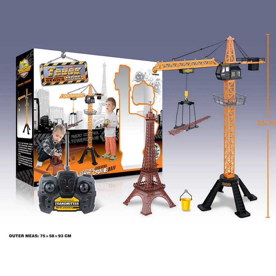

Башенный кран на радиоуправлении A-Toys (8640)