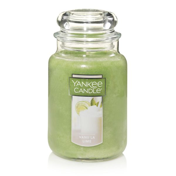 

Ароматическая свеча Yankee Candle CLASSIC LARGE до 150 часов горения. Vanilla Lime