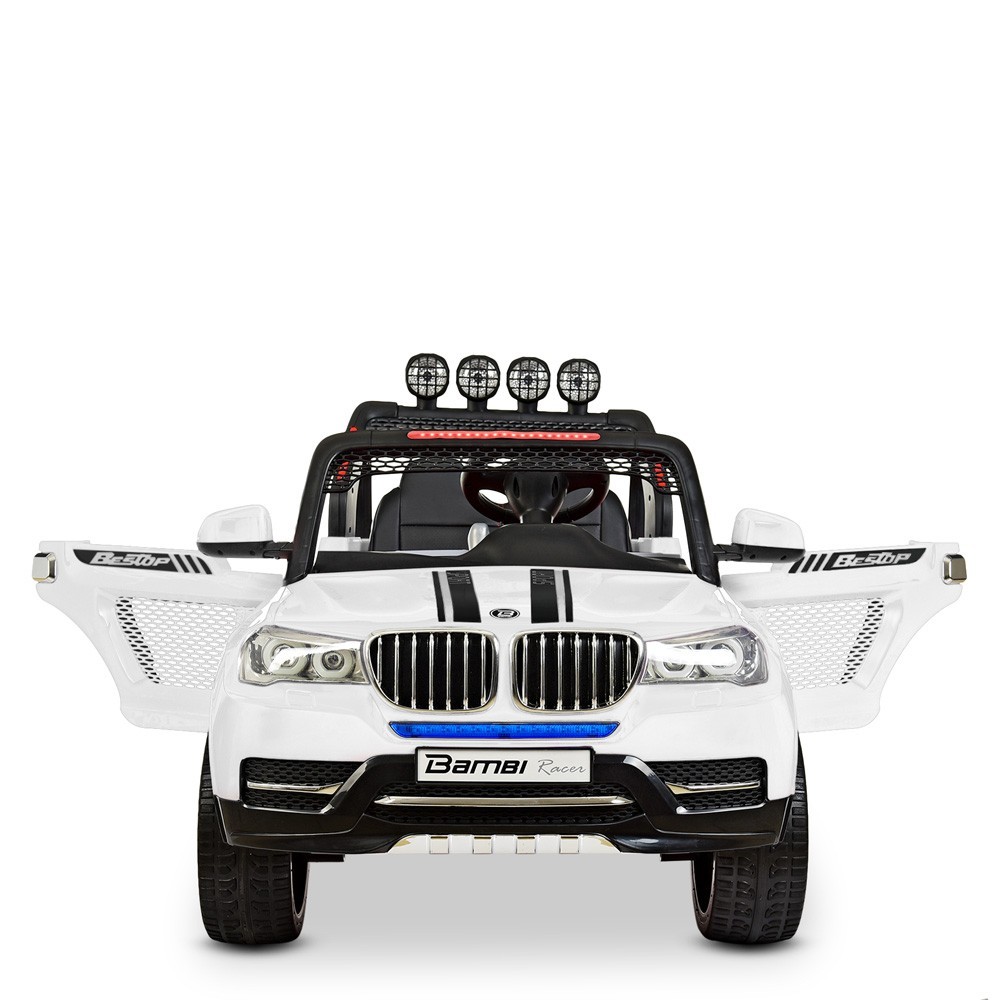 

Джип белый M 3118EBLR-1