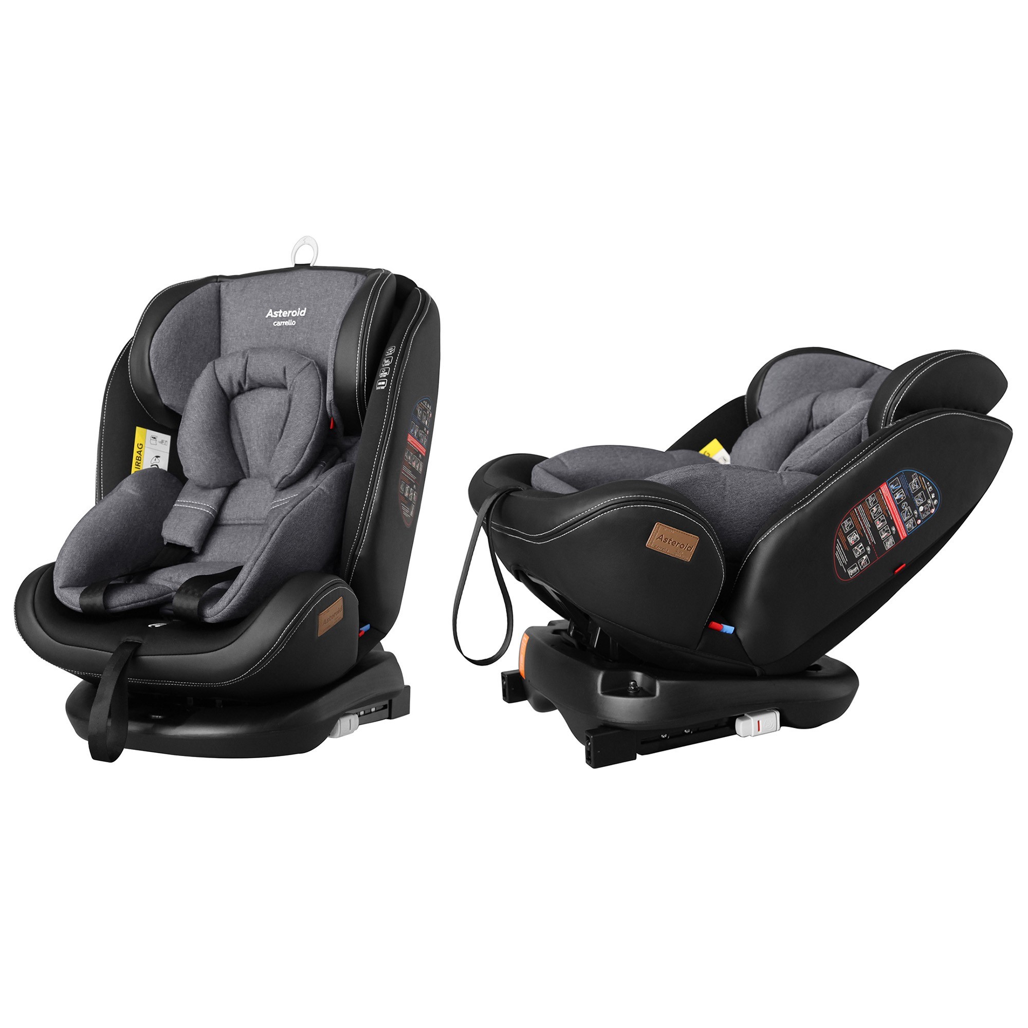 

Автокресло CARRELLO Asteroid CRL-12801 Magnet Gray 0+1+2+3 ISOFIX с поворотом