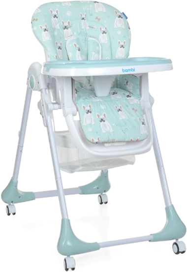 

Стульчик для кормления Bambi M 3233 Puppy Boy Blue (M 3233 puppy boy blue)