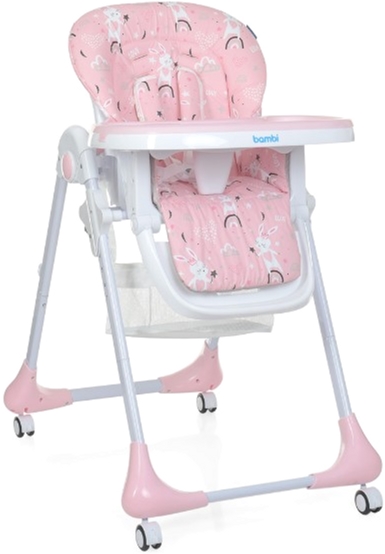 

Стульчик для кормления Bambi M 3233 Rabbit Gilr Pink (M 3233 rabbit gilr pink)