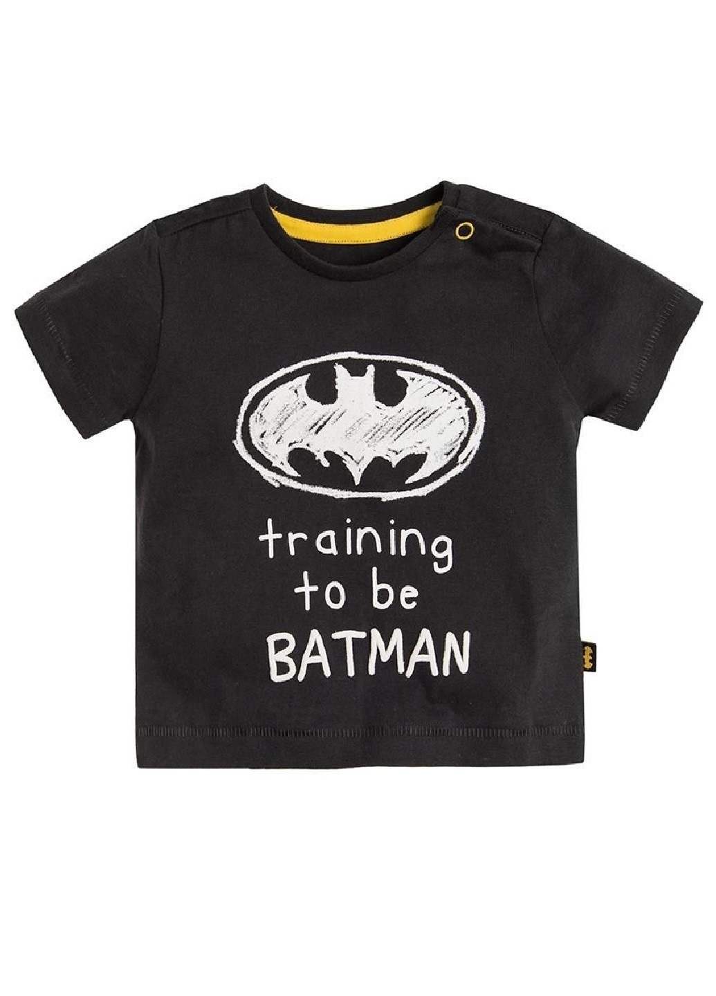 

Футболка COOL CLUB хлопковая рост 86 черная бэтмен