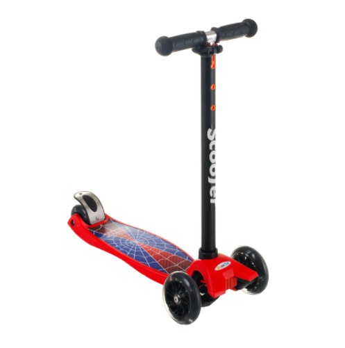 

Самокат Scooter 0072R для мальчика Человек паук