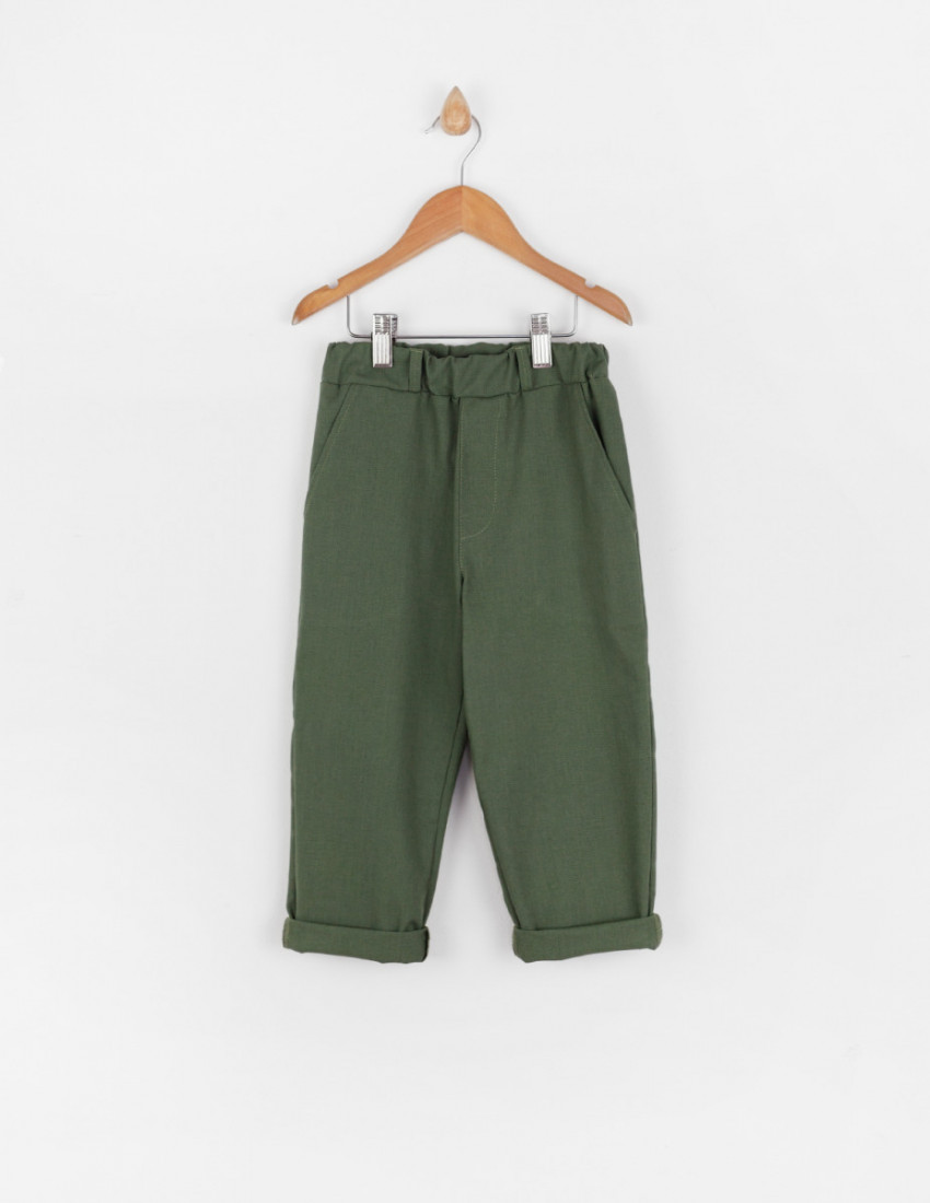

Брюки Ричард хаки для мальчиков EvgaKids 48256 116-122 см