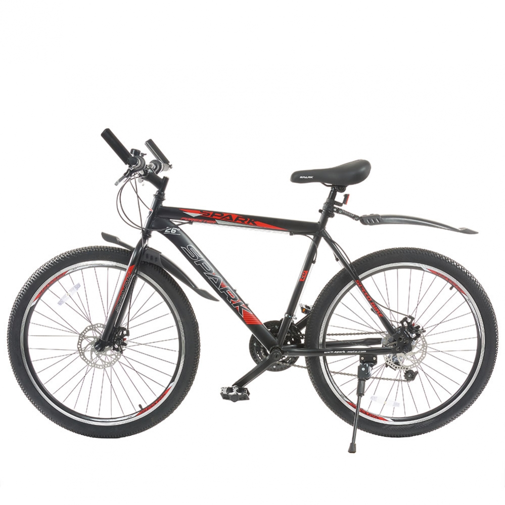 

Велосипед SPARK FORESTER 26" ст 19" черно-красный