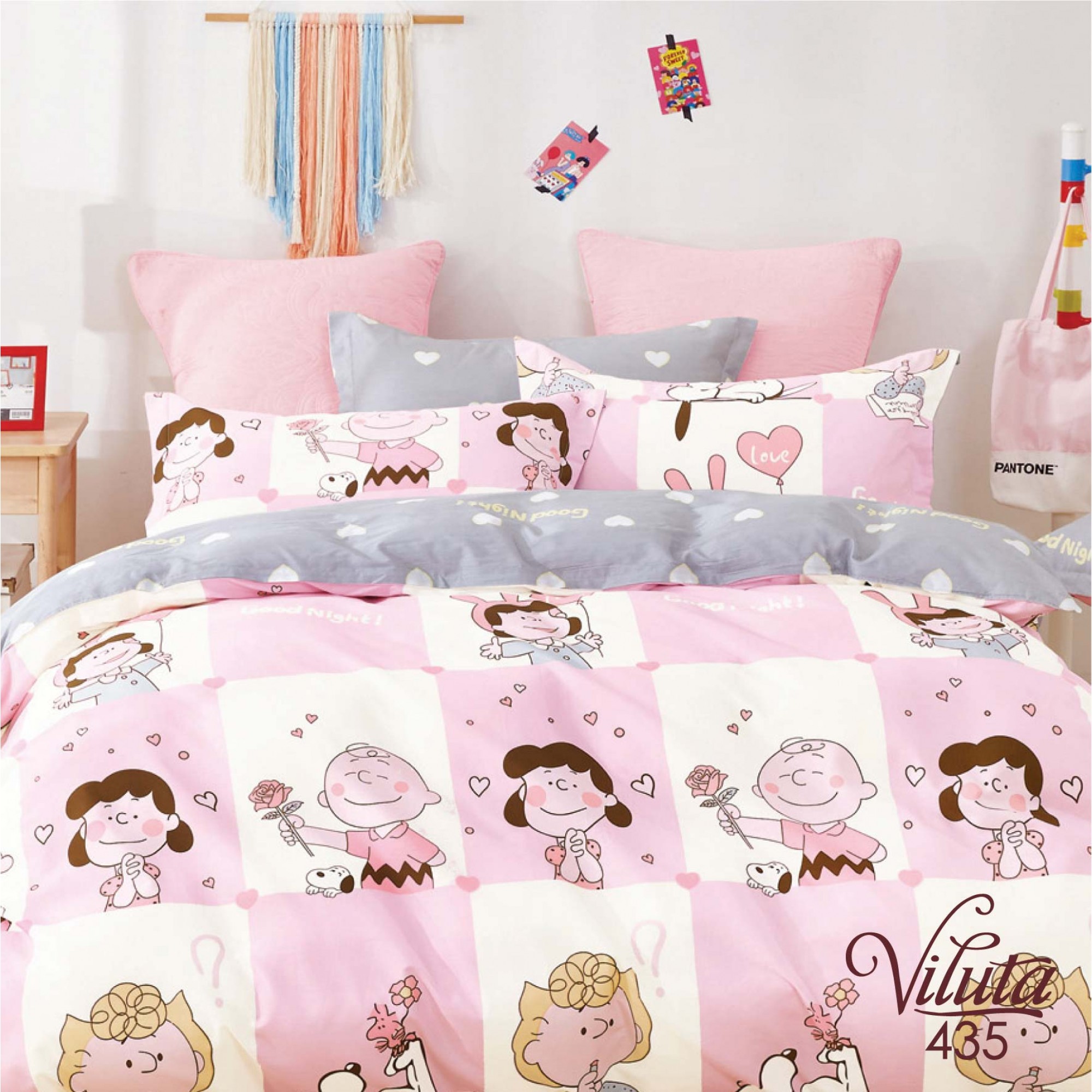 

Постельное белье Viluta сатин 435 (143*210)