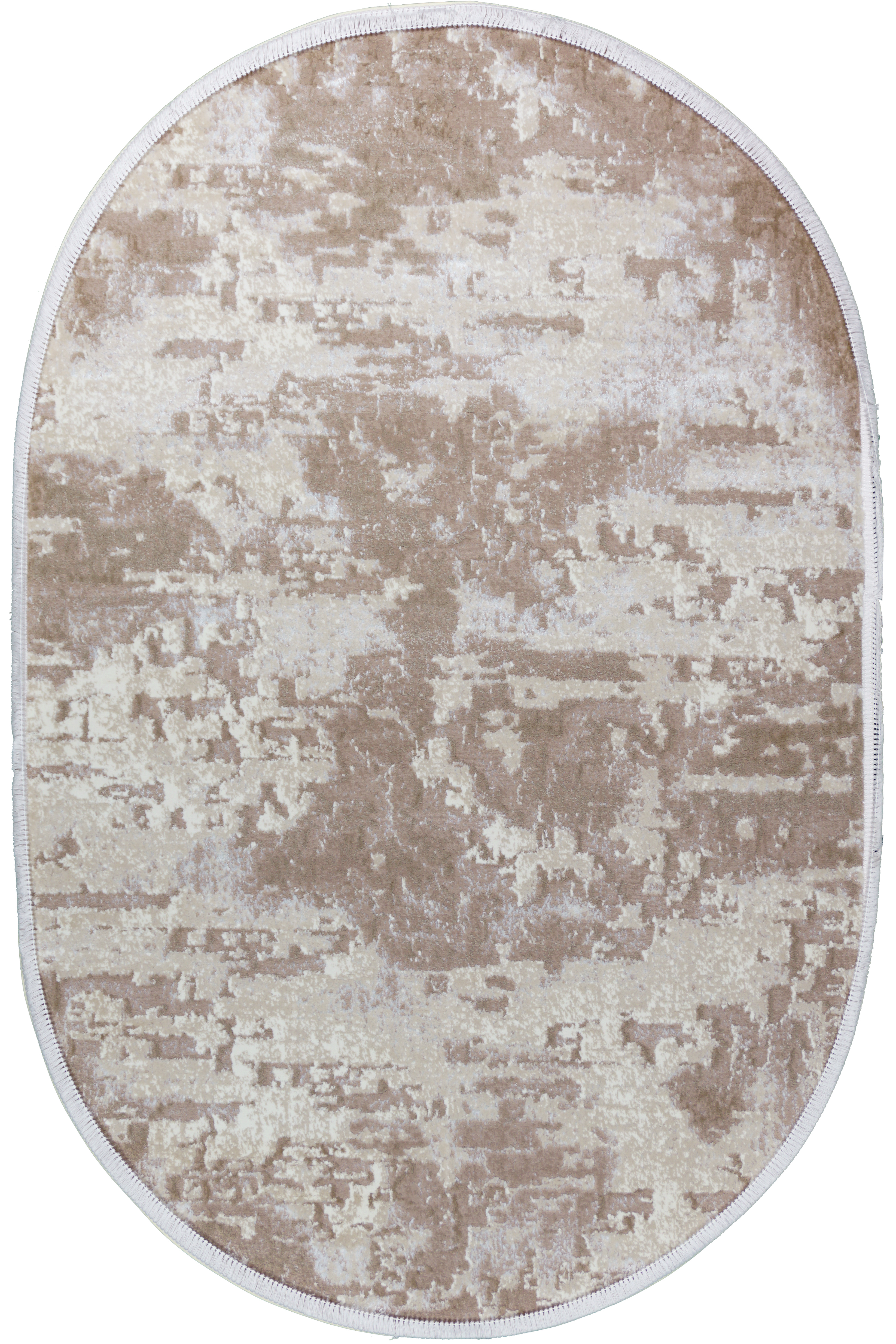 

Ковер virtual LEVADO 03889A 1.5 x 2.3 m Бежевый Овал