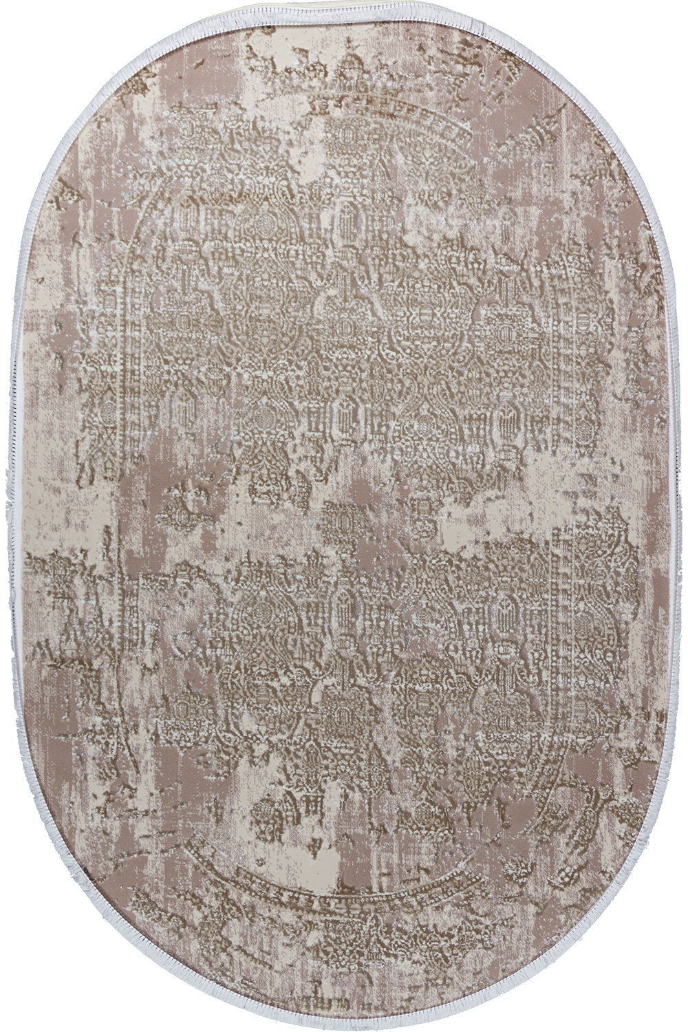 

Ковер virtual LEVADO 03914A 2 х 4 м Бежевый Овал