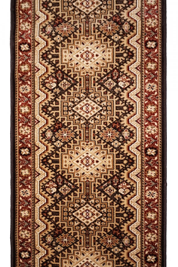 

Ковер AGNELLA REMO 0.8 x 23.9 m Коричневый_coffee/natural Дорожка