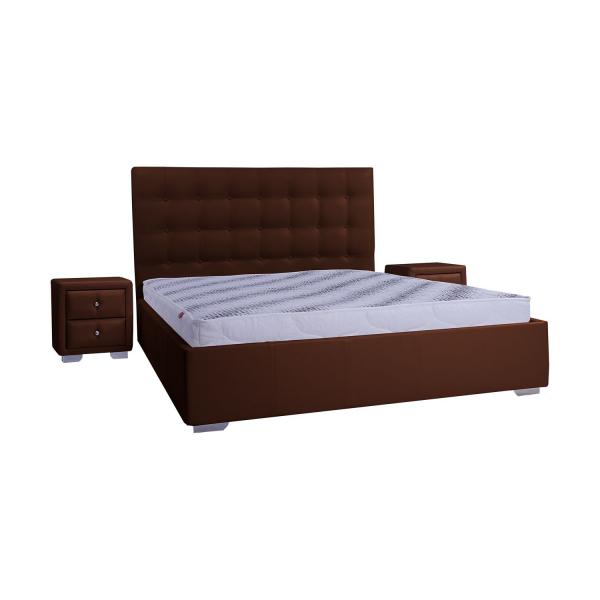 

Кровать со съемным чехлом Zevs-M Турин (деревянный каркас) Boom 11 коричневая 180х190