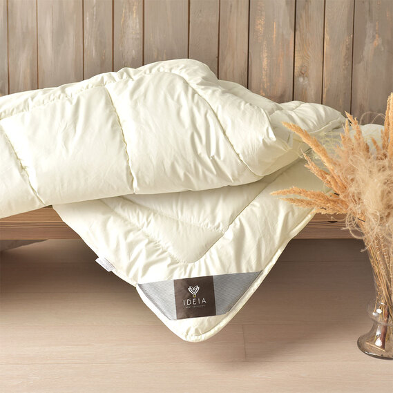 

Одеяло IDEIA стеганое Wool Premium зимнее Евро (200*220)