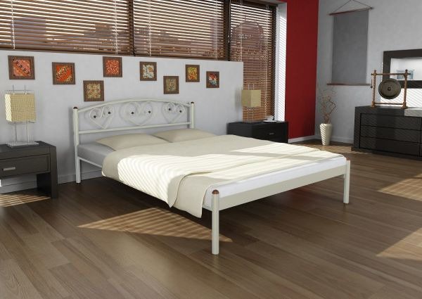 

Кровать Darina-1 Метакам Алюминий 180х200