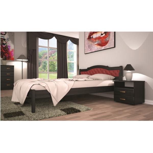 

Кровать ТИС ЮЛИЯ 2 120*200 бук Лак Венге + Флай 2210