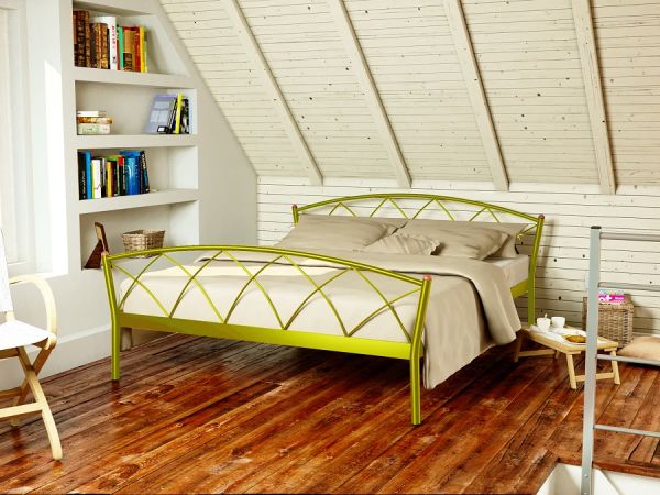 

Кровать Jasmine-2 Метакам Желтый 80х190