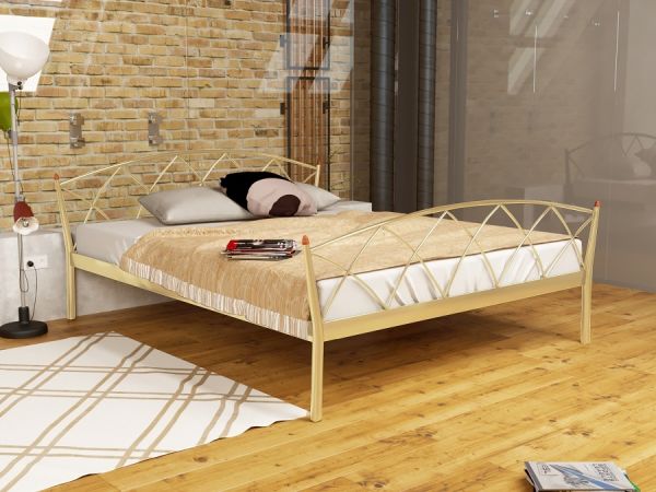 

Кровать Jasmine Elegance-2 Метакам Бежевый 120х200