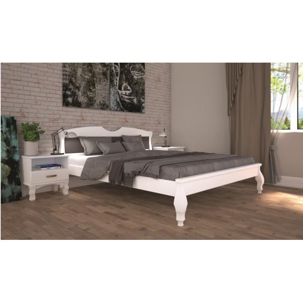 

Кровать ТИС КОРОНА 3 90*190 бук Белый + Leroy 321