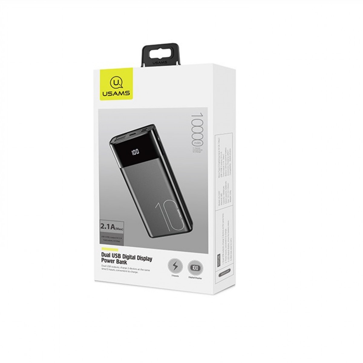 

Power bank USAMS US-CD97 PB34 Dual USB 10000mAh