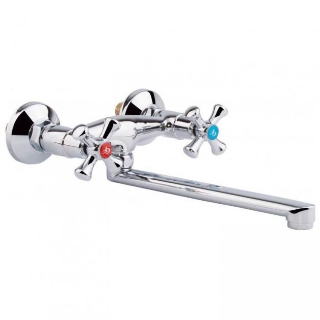 

Смеситель кухонный настенный TROYA DTZ12-B827