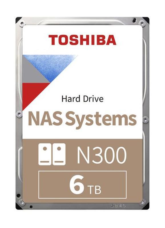 

Жесткий диск Toshiba 3.5 6Tb N300 NAS (HDWG160UZSVA)
