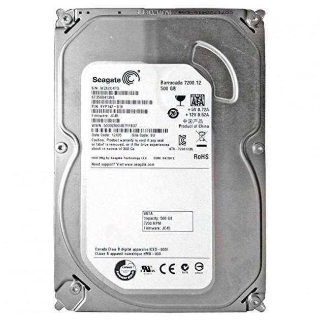 

Жесткий диск Seagate 3.5 Barracuda 500Gb (ST3500413AS), factory refurbished