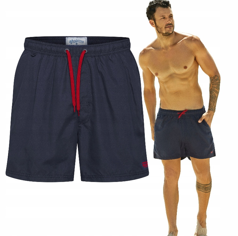 

Шорты Плавки Мужские Пляжные HENDERSON Hue Navy 37826 XL