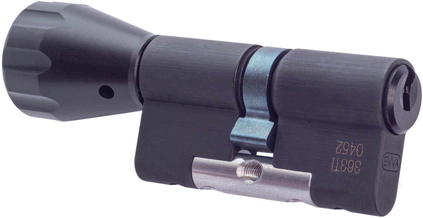 

Сердцевина EVVA ICS KZ 46/K76 3 ключа Черная