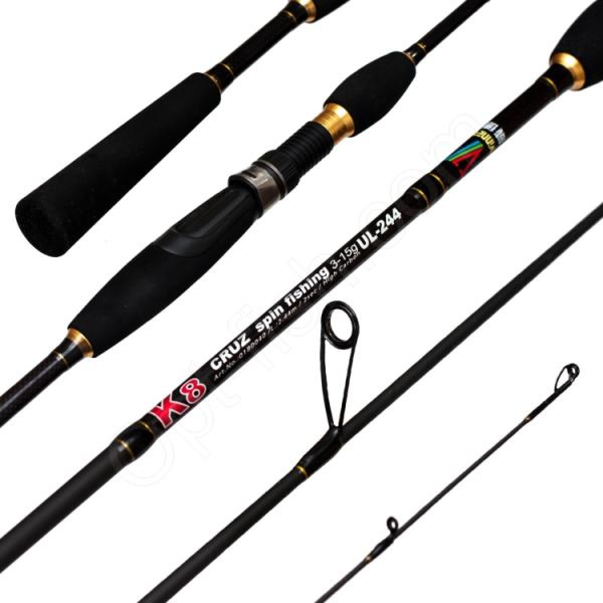 

Спиннинг Winner K8 Cruz spin fishing im10 №0180040 3-15g 2,44 метра