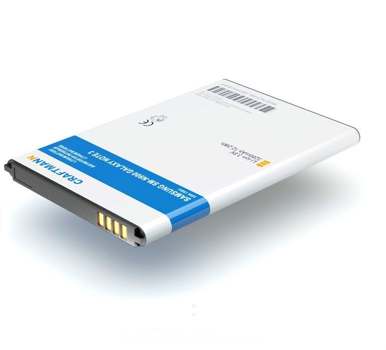 

Аккумулятор +NFC Craftmann Samsung SM-N900, N9000 GALAXY NOTE 3 3200mAh