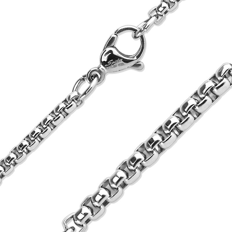 

Цепочка из стали Spikes Квадрат SSNH-0190 8044
