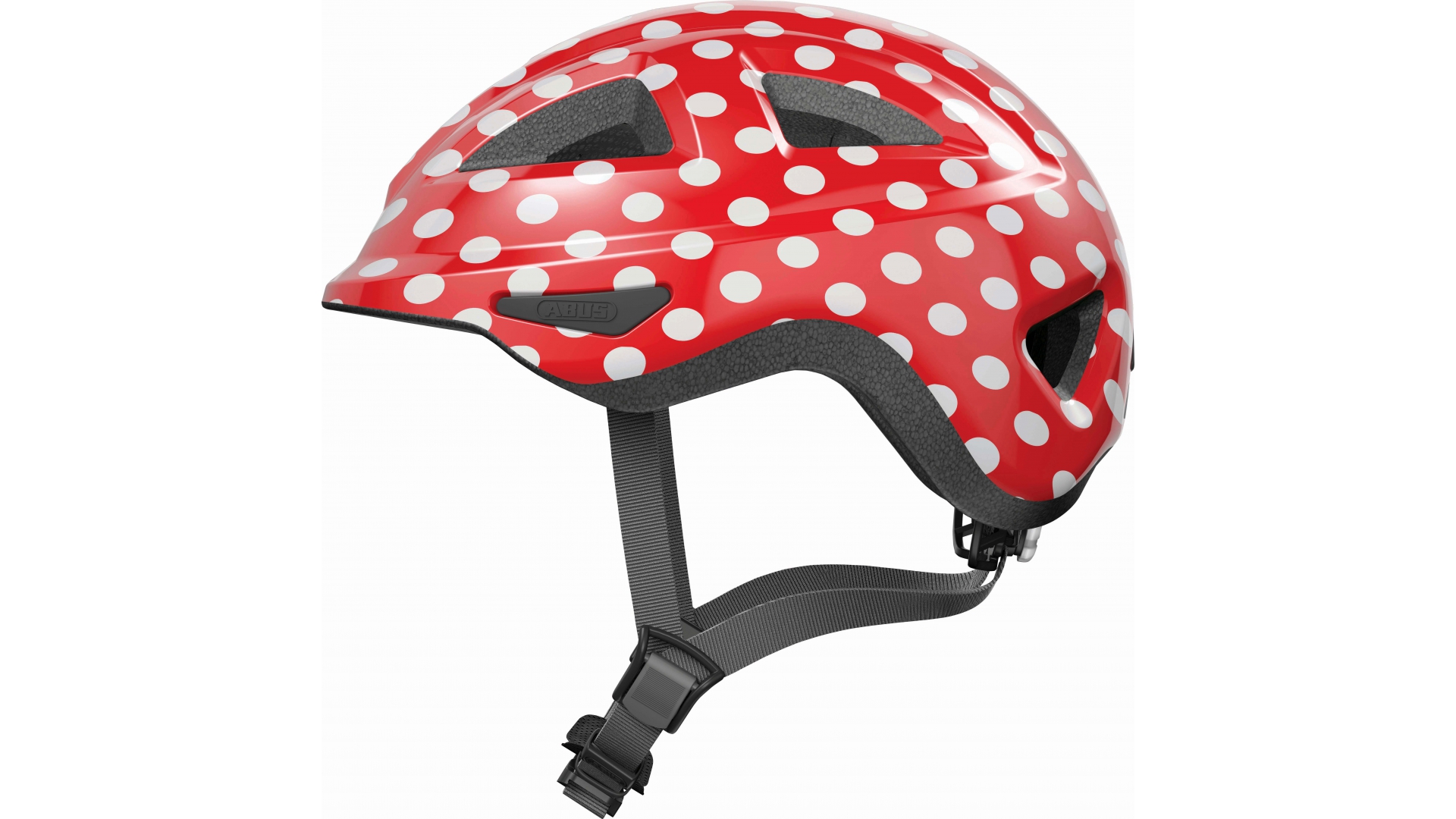 

Велосипедный детский шлем ABUS ANUKY 2.0 M 52–56 Red Spots 402036