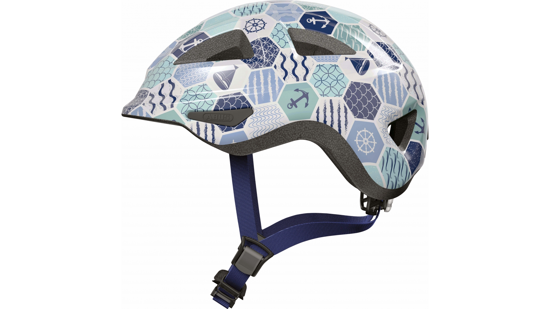 

Велосипедный детский шлем ABUS ANUKY 2.0 M 52–56 Blue Sea 402098