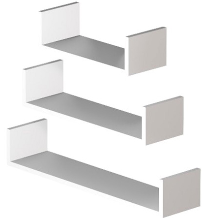 

Полка DC Ruby 400/550/700 (набор) Белый Аляска