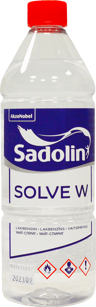 

Раcтворитель Sadolin Solve W для алкидных лаков и красок 1 л Бесцветный (5181392)