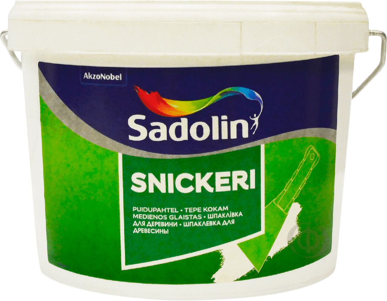 

Шпаклевка латексная Sadolin Snickeri для дерева 2.5 л Белая (5073030)