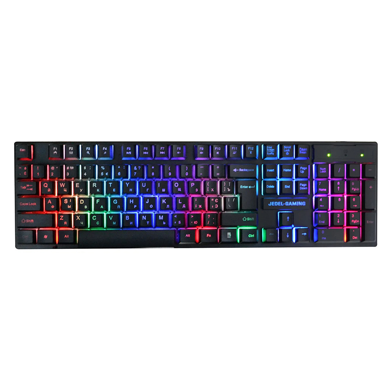 

Клавиатура проводная JEDEL K510 USB RUS Чёрный
