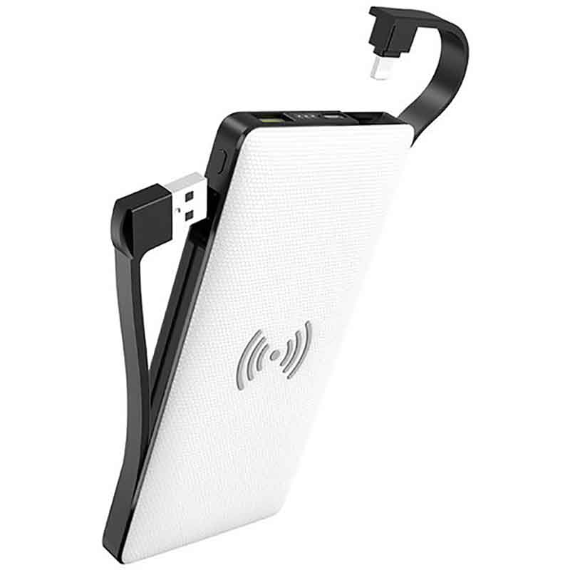 

Power Bank HOCO S10 Multi-function Wireless Charger PD+QC3.0 10000 mAh Белый
