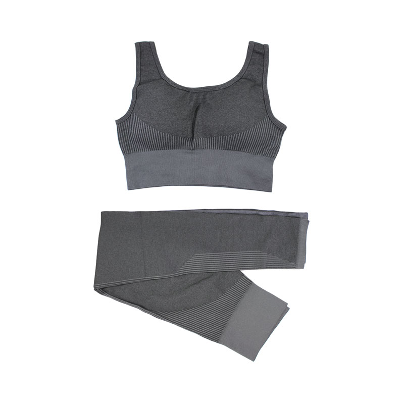 

Комплект для занятий фитнесом лосины и топ Lesko 6202 Dark Grey, Комплект для занятий фитнесом лосины и топ Lesko 6202 Dark Grey L