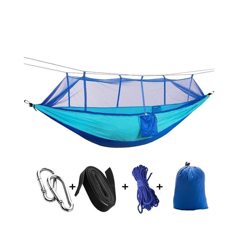 

Подвесной гамак с москитной сеткой Hammock Net Blue