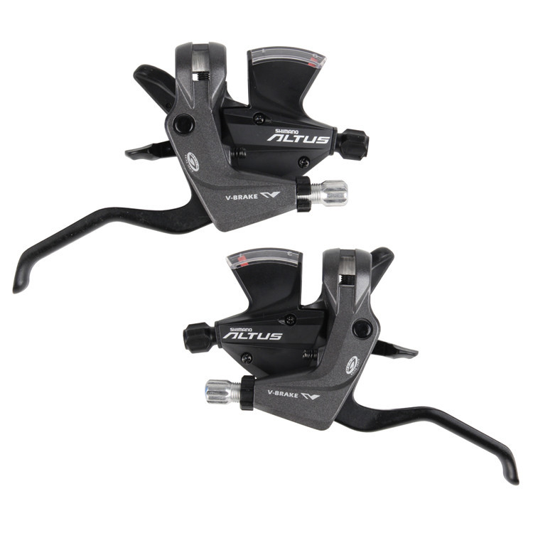

Моноблоки Shimano ST-M370 Altus 3/9 скоростей (KB - 031)