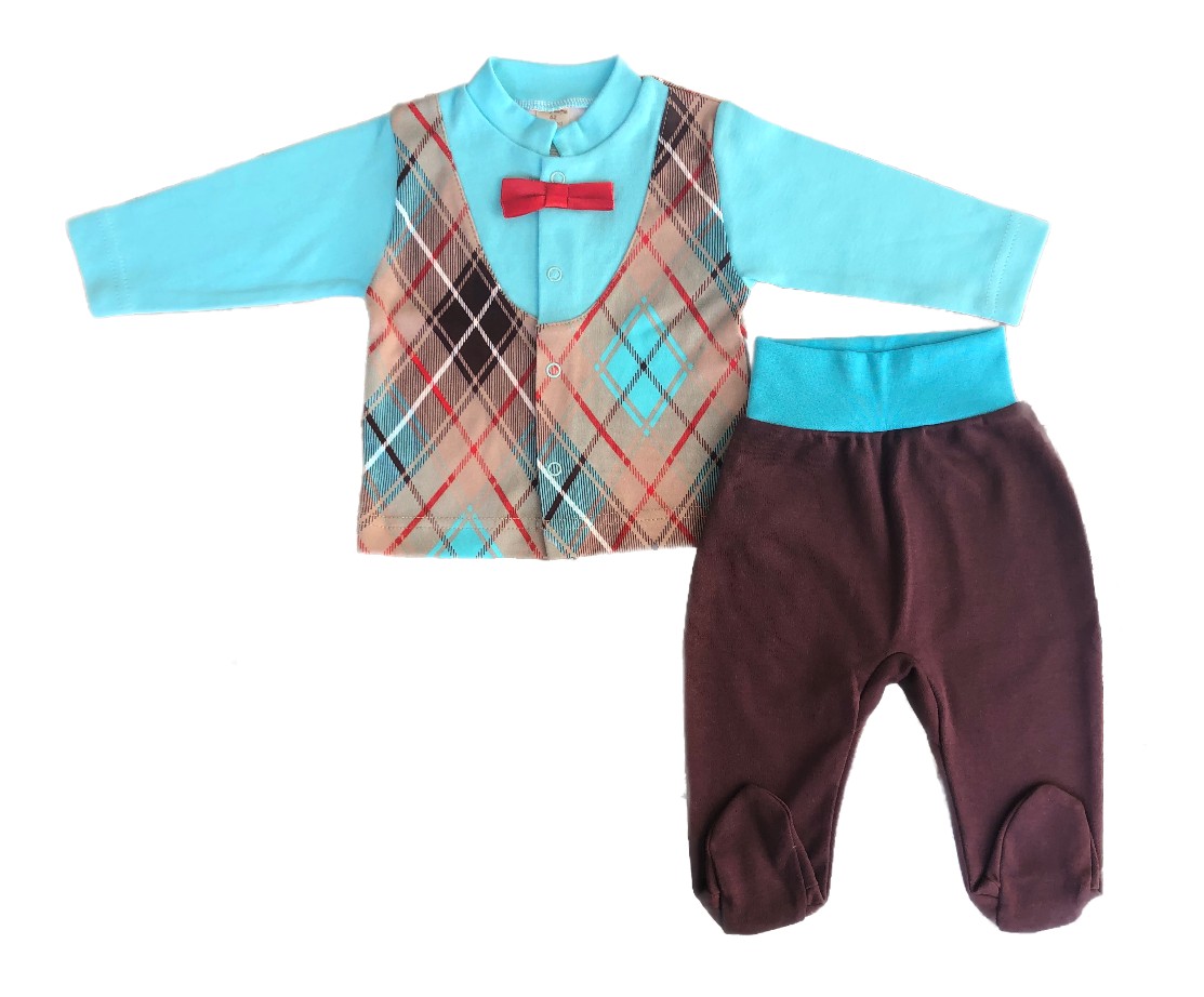 

Костюм Baby Boom Джентльмен ( джемпер + ползунки / штаны ) р. 80